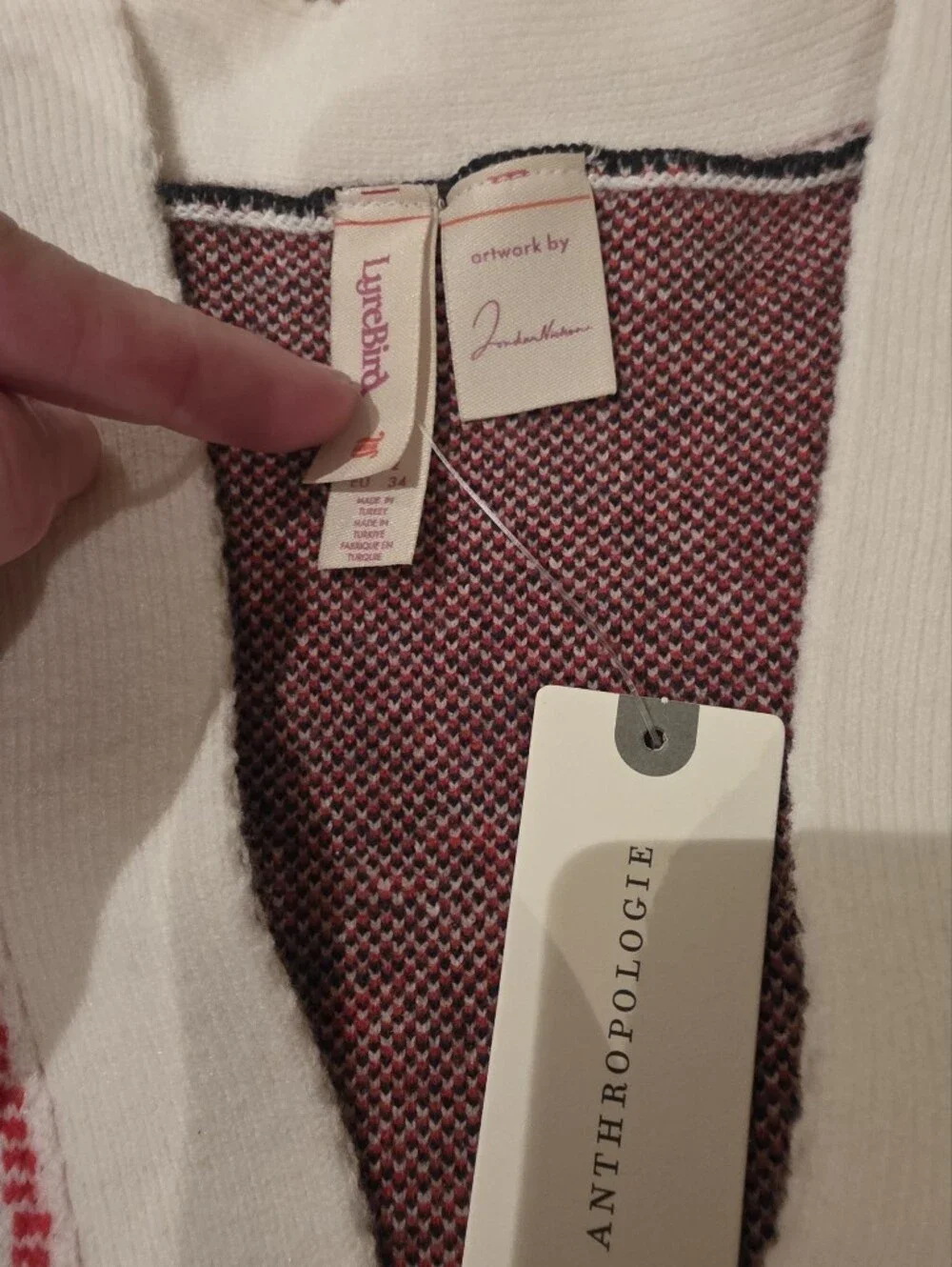 LyreBird ($168) x Jordan Nickson Cardigan Sweater Anthropologie - Picture 4 of 6